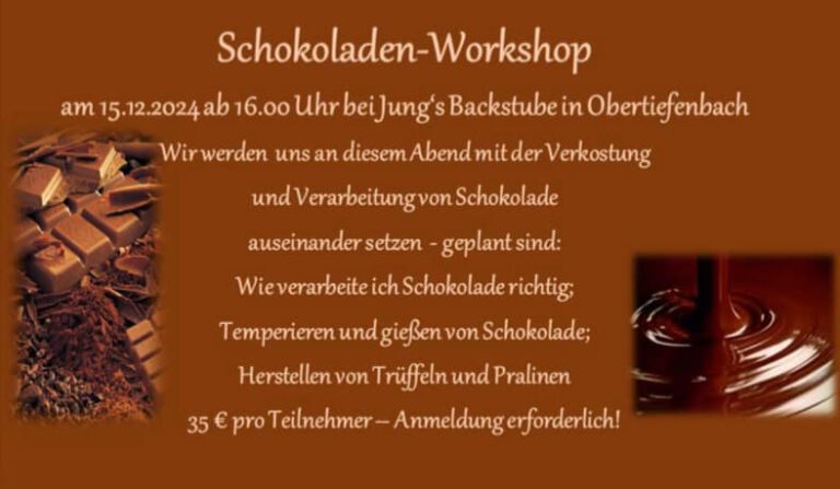 Schokoladen-Workshop 2024