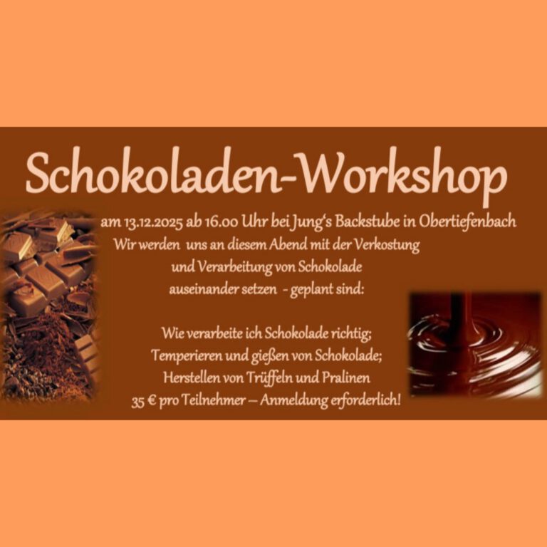 Schokoladen-Workshop 2025